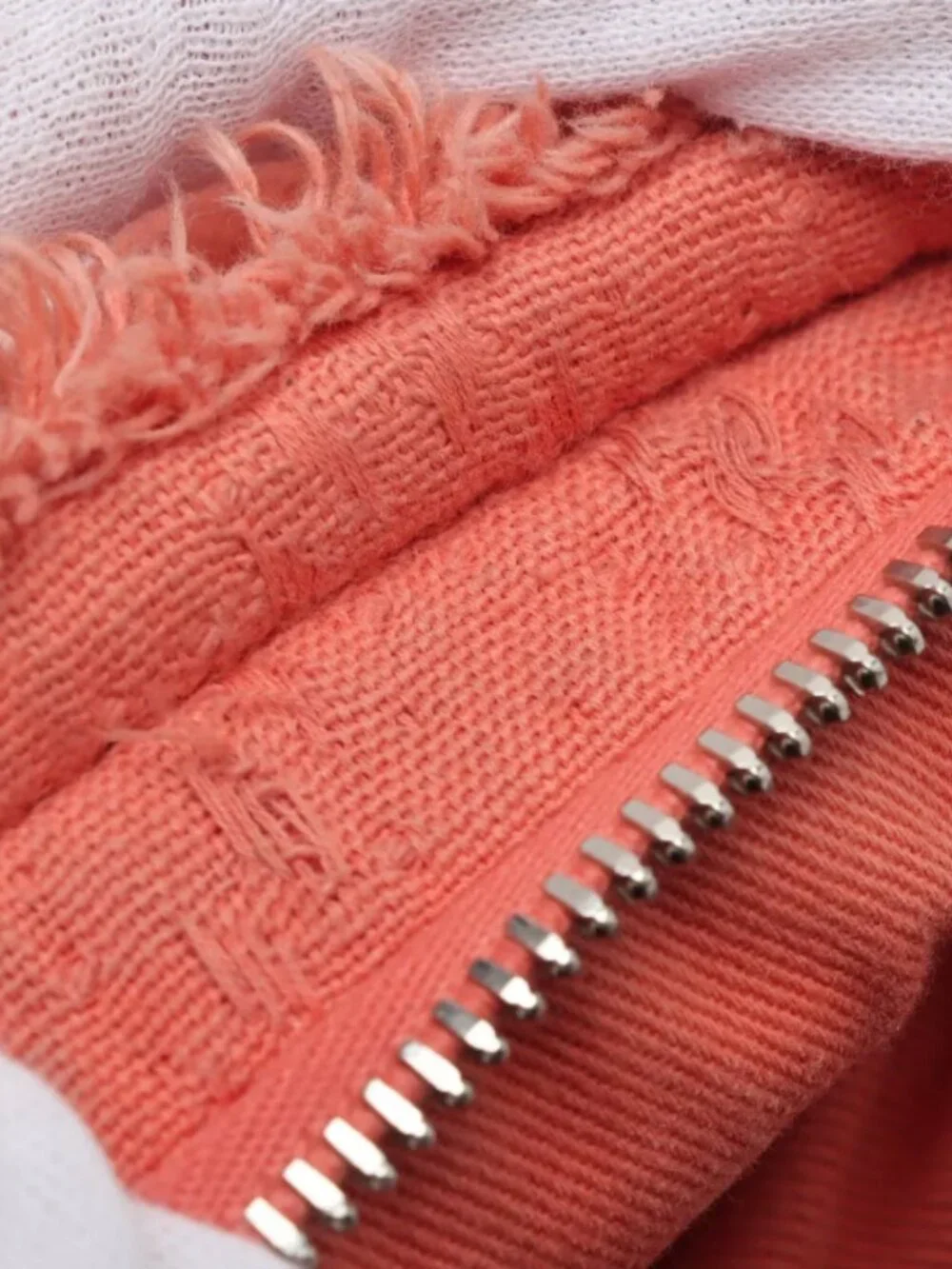 Chanel CC Logo Chain Backpack Orange
